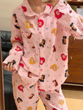 Disney Princesses Pink Cotton Pyjama