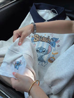 Stitch Story Polo Collar Sweatshirt 💙✨