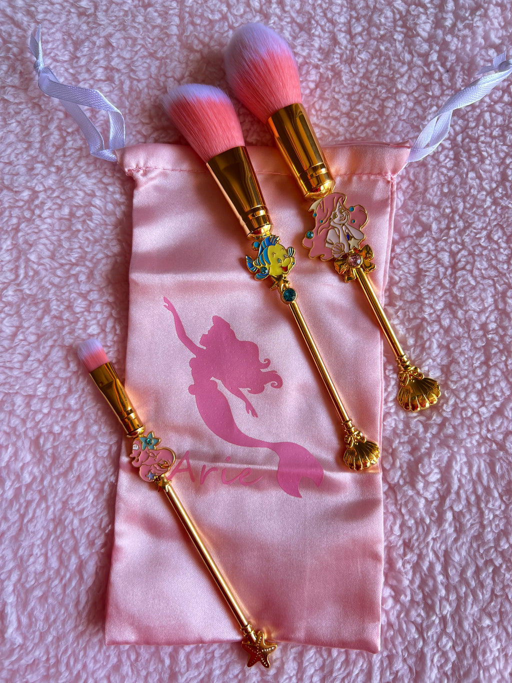 Ariel Makeup Brush Set 🧜‍♀️