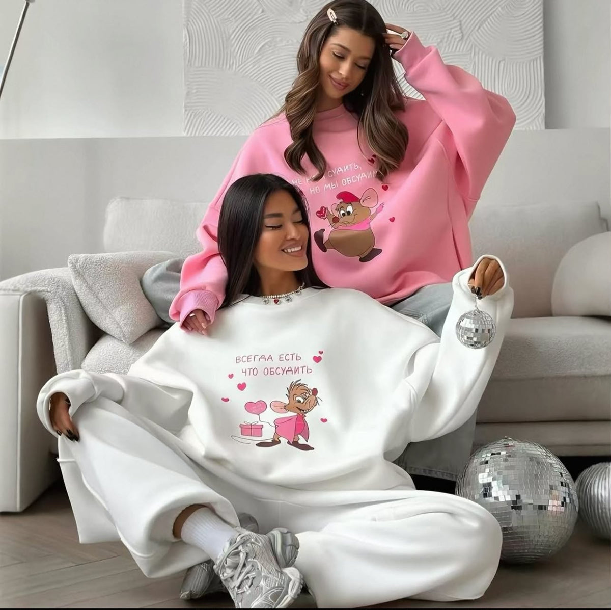 Cinderella Mice Sweatshirt
