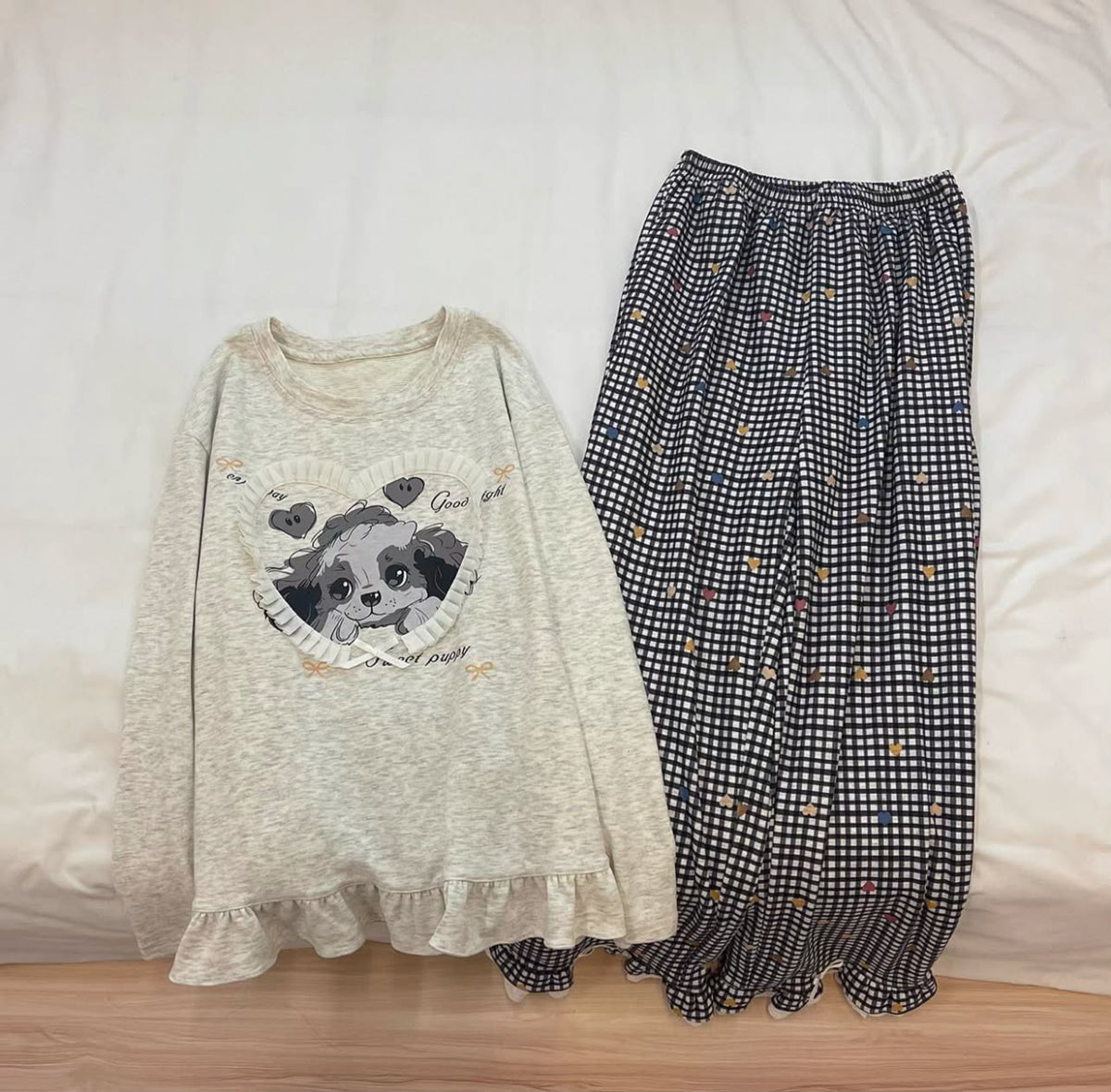 Fleece Lined Printed Pajama 🐾
