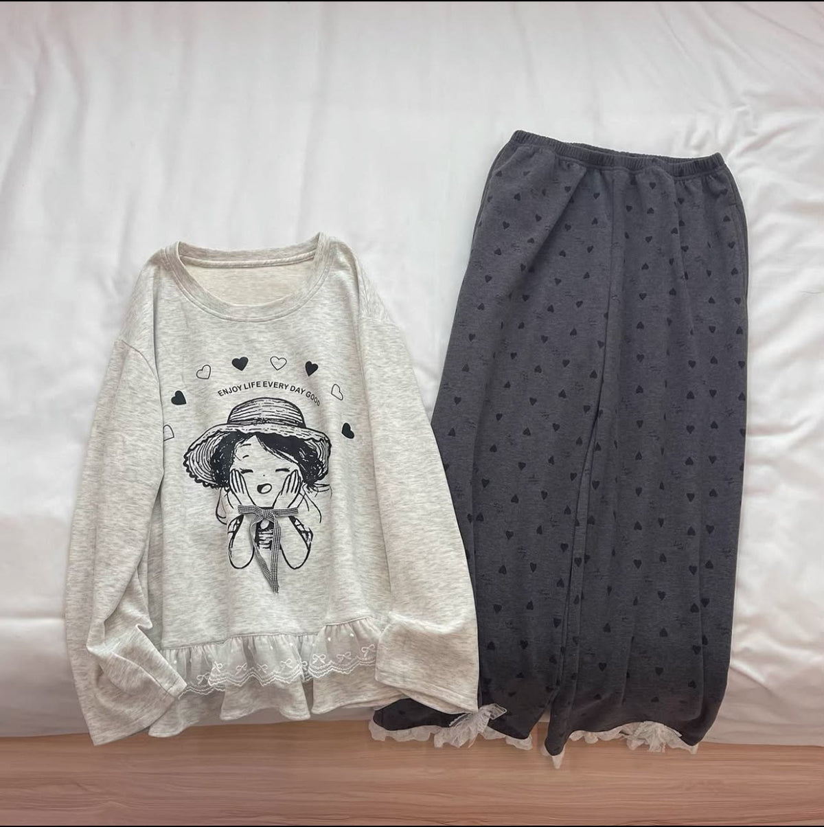 Fleece Lined Printed Pajama 🐾
