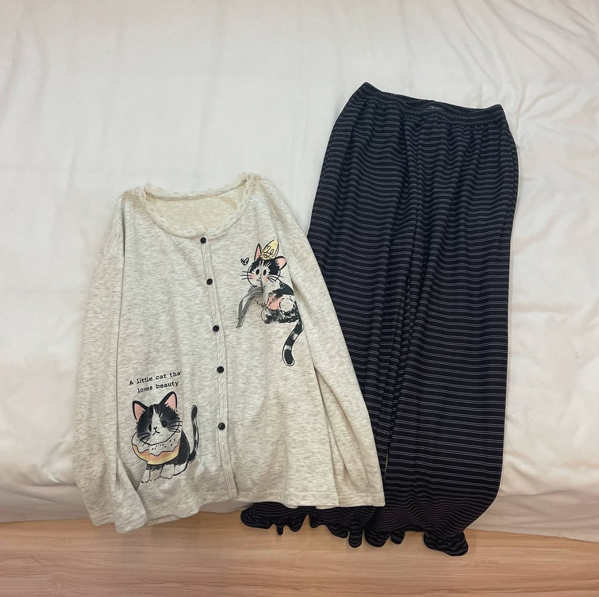 Fleece Lined Printed Pajama 🐾