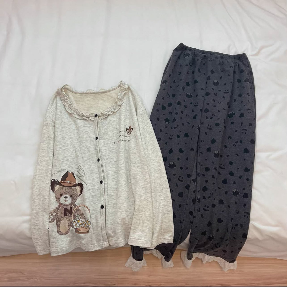 Fleece Lined Printed Pajama 🐾