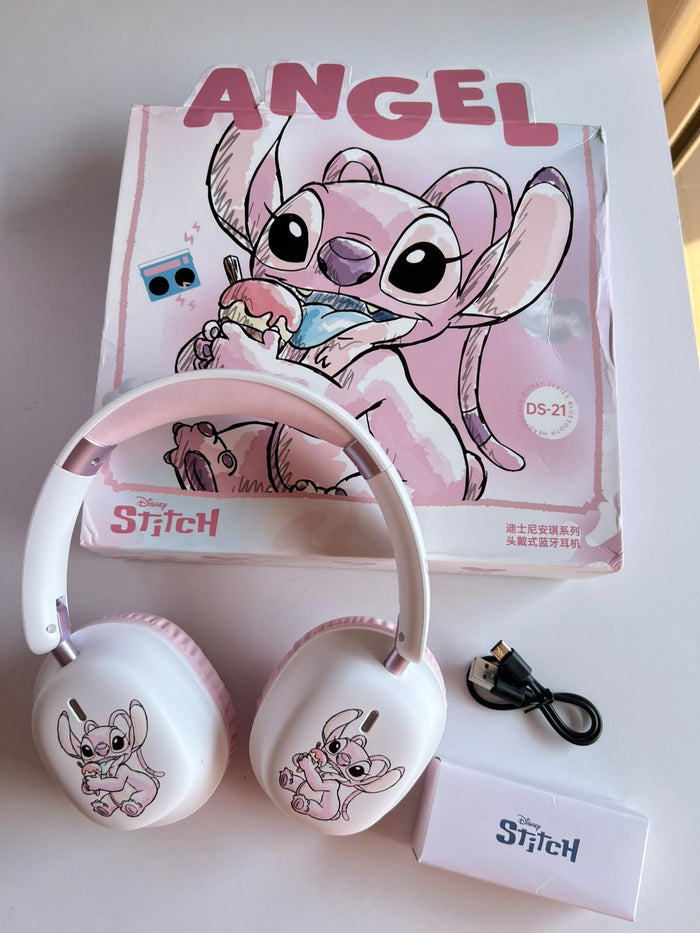 Stitch & Angel 💙🩷 headphones
