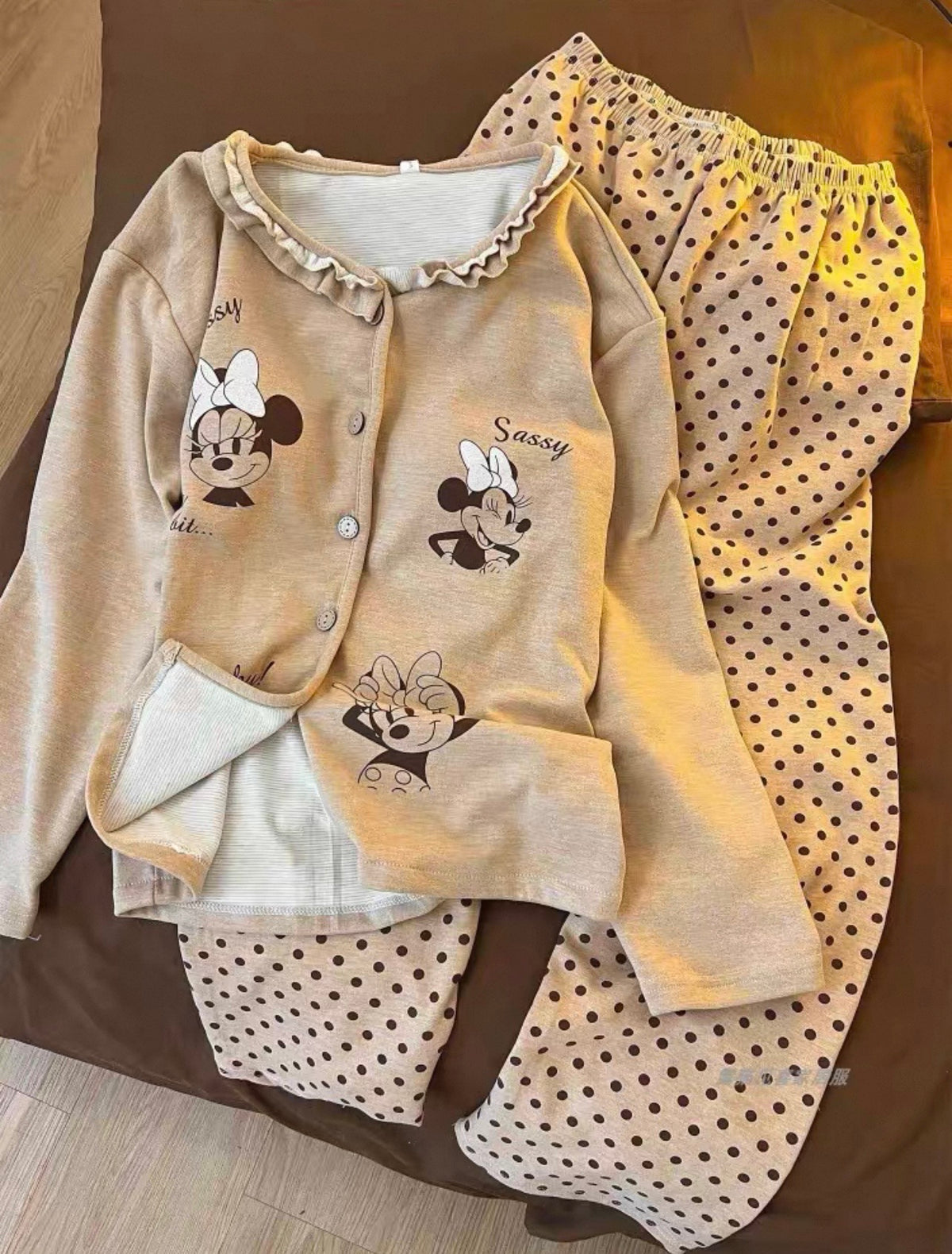 Minnie Mouse Polka Dot Pajama