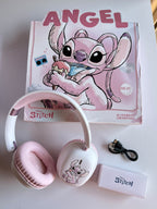 Stitch & Angel 💙🩷 headphones