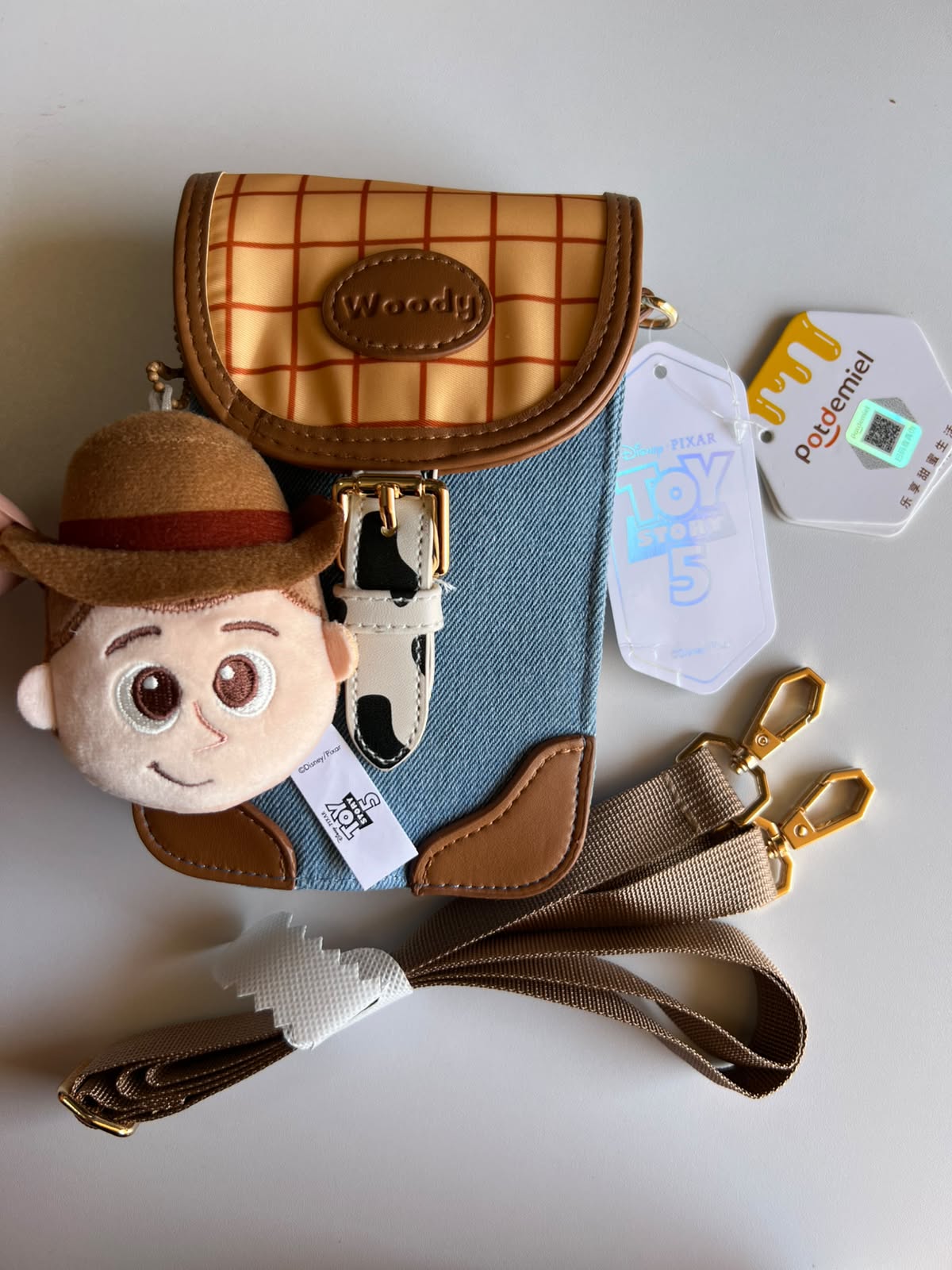 Woody Mini Crossbody Bag 🤠