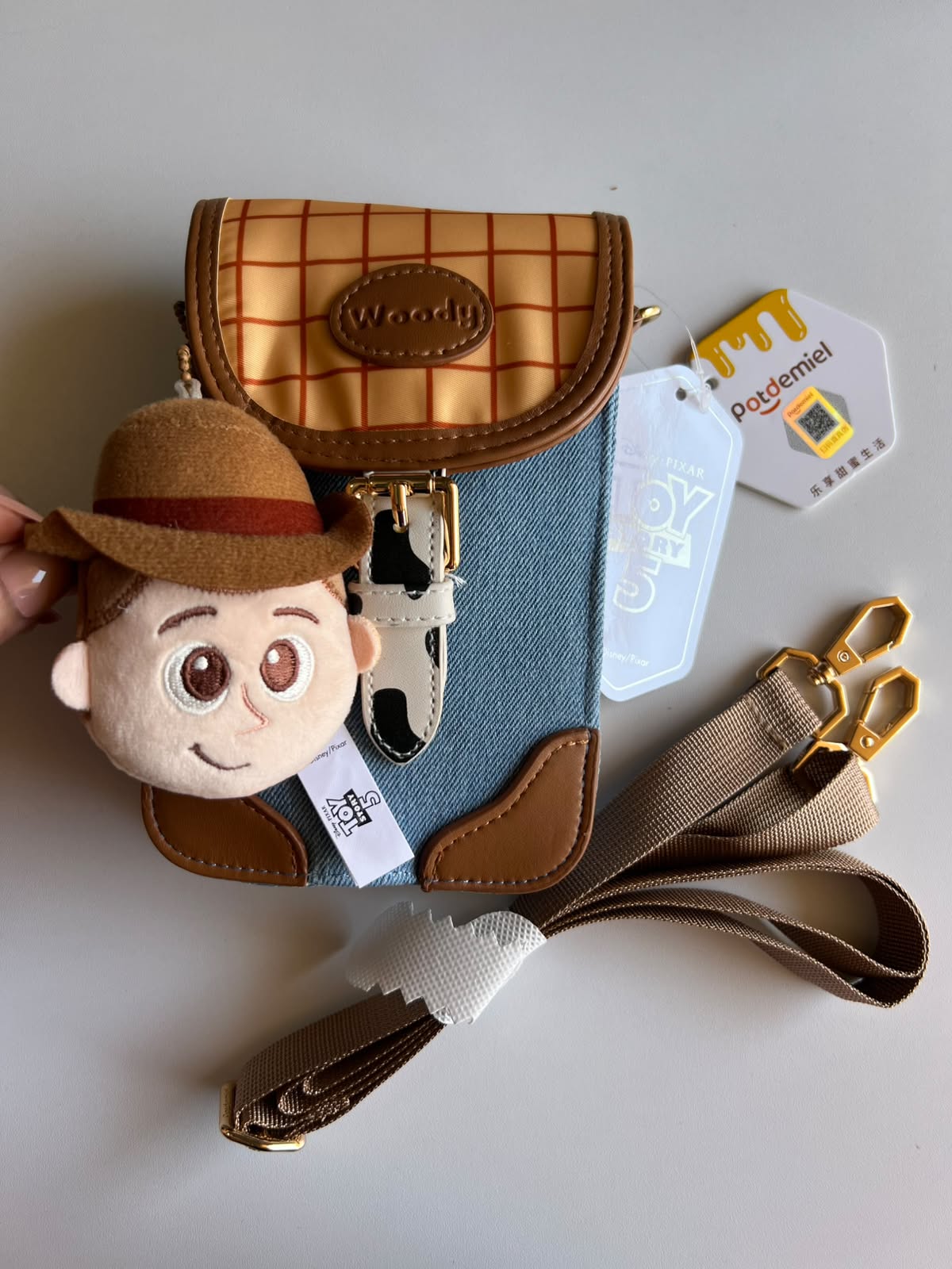 Woody Mini Crossbody Bag 🤠