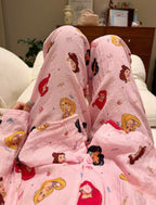 Disney Princesses Pink Cotton Pyjama