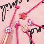 Barbie Pink Makeup Brush & Hand Mirror 🩷