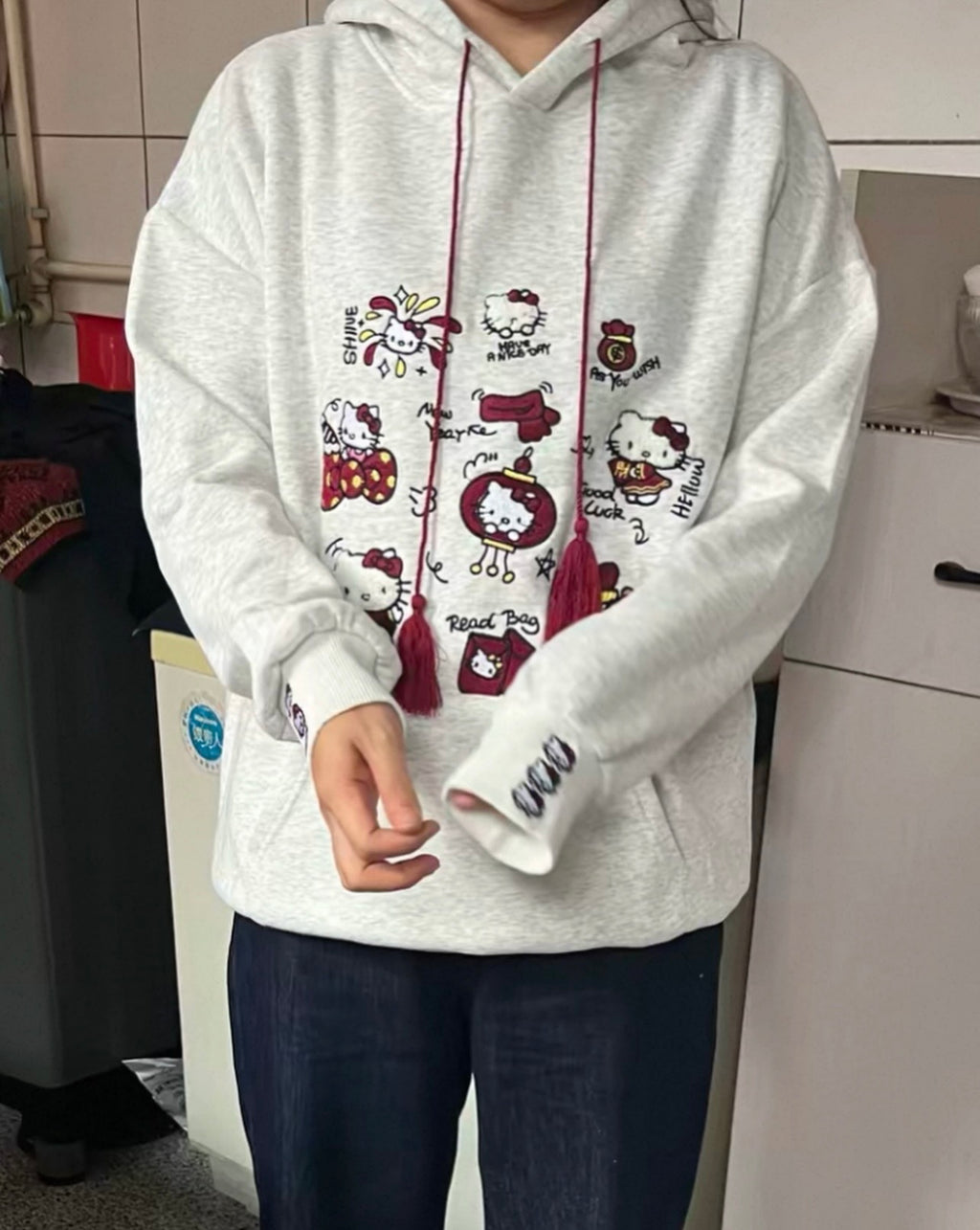 Hello Kitty Doodle Hoodie