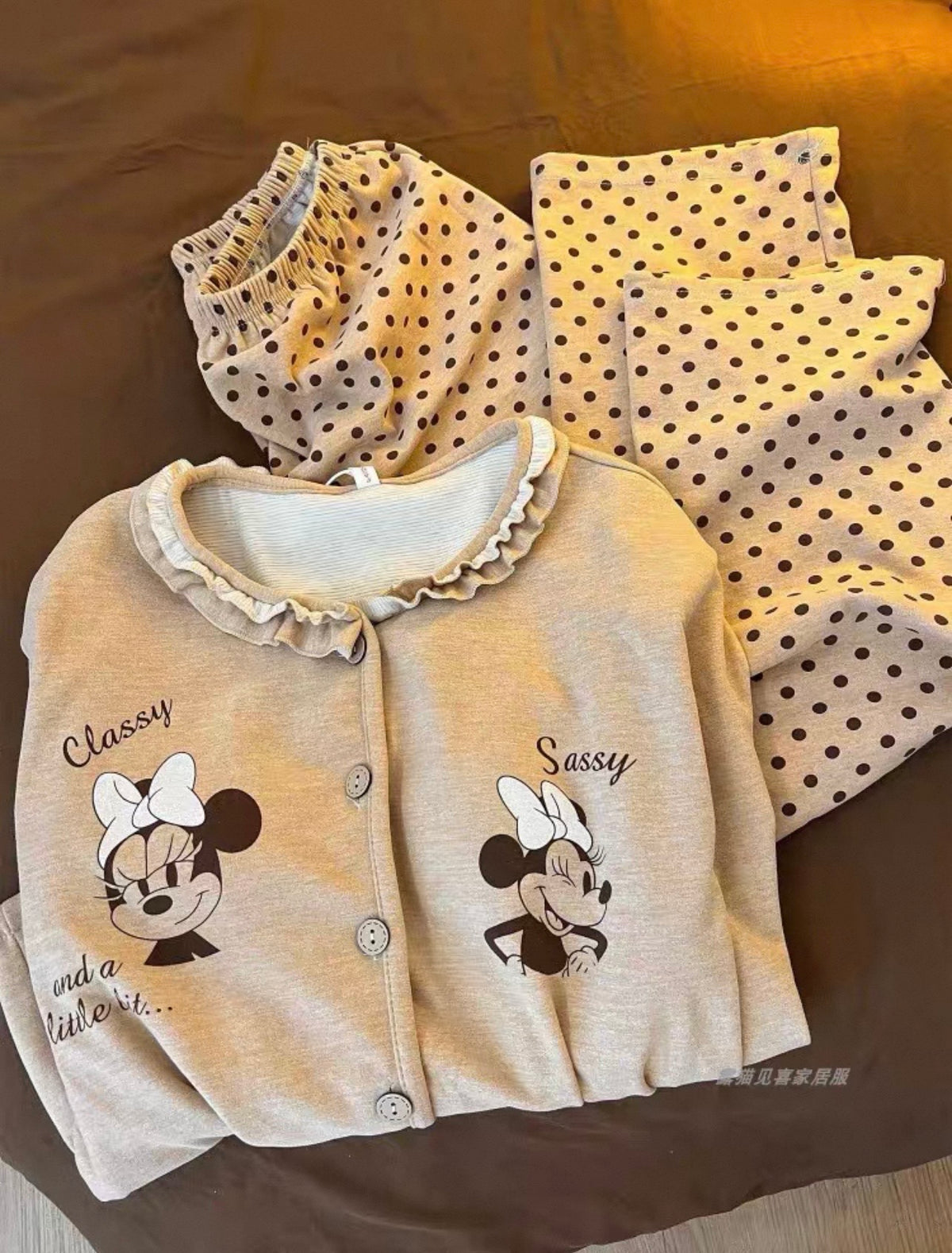 Minnie Mouse Polka Dot Pajama