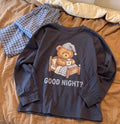 Cozy Navy Bear Pajama 🧸