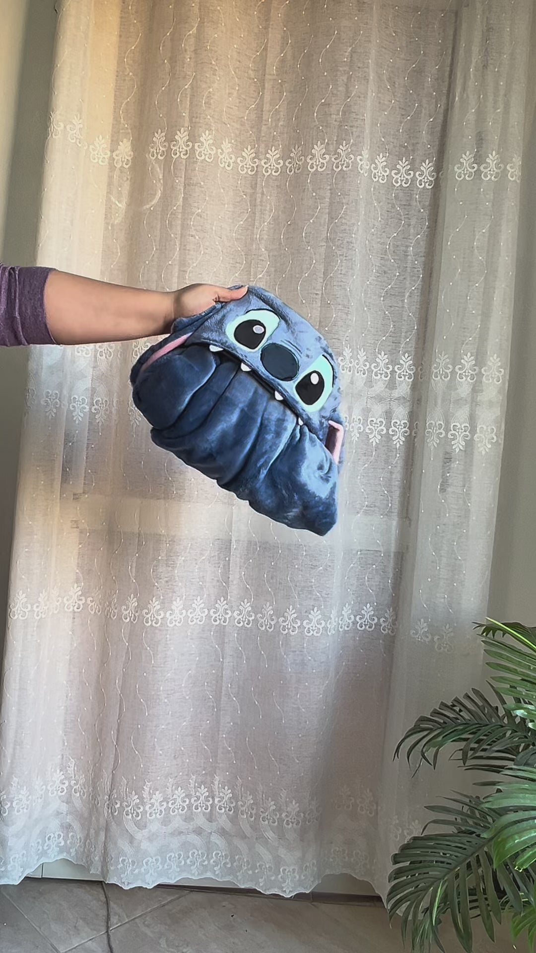 Stitch Plush Hooded Blanket / Cape 💙
